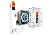 Smartwatch - Accessoires - Spigen Glass tR EZ Fit 2 Pack - Apple Watch Ultra 3/2/1 - AGL05556