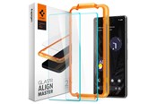Mobiel - Beschermend glas - Spigen Glass Align Master Clear 2 Pack - Google Pixel 7a - AGL05968