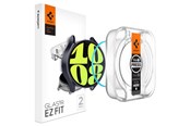 Mobiel - Beschermend glas - Spigen Glass tR EZ Fit 2 Pack - Samsung Galaxy Watch6 44mm - AGL06520