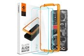 Mobiel - Beschermend glas - Spigen Glass tR AlignMaster 2 Pack - Nothing Phone (2) - AGL06981