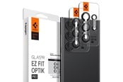 Mobiel - Overige accessoires - Spigen Glass tR EZ Fit Optik Pro 2 Pack - black - Samsung Galaxy S24 Ultra - AGL07425