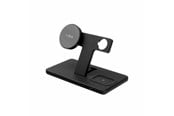 Mobiel - Adapters & Opladers - FIXED 3in1 30W Wireless Mag Charging station Black - FIXMPOS-BK