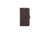 Mobiel - Covers & Cases - Radicover Radiationprotected Mobilewallet PU iPhone 11 Pro Max Flipcover Brown 3-Led RFID - RAD223