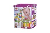 Speelgoed voor baby's - Eichhorn Æske m/farvede træklodser 60stk - I-100088021
