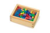 Speelgoed voor baby's - Small Foot - Wooden Thread Beads 84pcs. - 11060