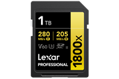 Geheugenkaart - Lexar Professional Goud Series - flash Geheugenkaart - 256 GB - SDXC UHS-II - LSD1800001T-BNNNG