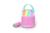 Luidspreker (draagbaar en voor feesten) - MOB Speaker Karaoke Kit Mic Rosa - KS-80-PK1