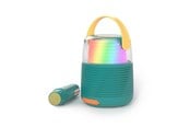Luidspreker (draagbaar en voor feesten) - MOB Speaker Karaoke Kit Mic Blue - KS-80-BL1