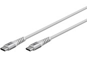 USB-kabel - Pro USB-C <-> USB-C - Sleeve - 3m - Grijs - 4040849701955