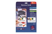 Papier, fotopapier en etiketten - Avery Quick&Clean C32026-10 - business cards - matte - 100 card(s) - 54 x 85 mm - 270 g/m² - C32026-10