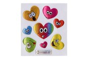 Creatief spelen - LG-Imports Stickers Smile Face Glittering (Assorted) - 9737