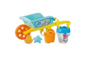 Buiten spelen - Androni Wheelbarrow with Bucket Set Underwater World 8 pc - 6303-FISH