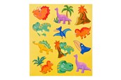 Creatief spelen - LG-Imports Sticker sheet Dinosaur 12 pcs. - 8558