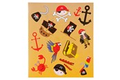 Creatief spelen - LG-Imports Pirate sticker sheet - 8557