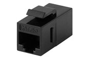 Accessoires - Deltaco 396-8 Connector for keystone mounting UTP (unshielded) Cat5e female female - 396-8