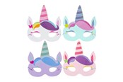 Kleine cadeautjes voor kinderen - LG-Imports Foam mask unicorn (Assorted) - 9663