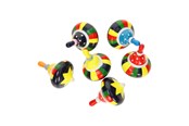 Houten speelgoed - Playwood Wooden Spinning Top Colour Ø 3.5cm (Assorted) - RS471