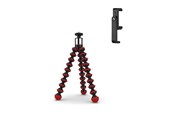Statief - Joby Tripod Kit Smartphone GorillaPod Go 500 + GripTight 360 Red - JB01863-0WW