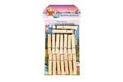 Pop, teddybeer en materiaal - Heless Dolls Clothespins - 117