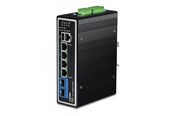 Switch - TRENDnet TI-BG62i - switch - industrial - 6 ports - Managed - TAA Compliant - TI-BG62i