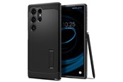Mobiel - Covers & Cases - Spigen Tough Armor - black - Samsung Galaxy S24 Ultra - ACS07300