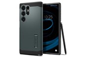 Mobiel - Covers & Cases - Spigen Tough Armor - abyss green - Samsung Galaxy S24 Ultra - ACS07302