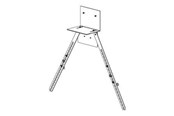 Muurbevestigingen, AV-bevestigingen & AV-meubels - Barco ClickShare mounting kit - for TV - Max - recommended for - R8788649K