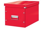 Archivering & Opslag - Leitz Storage Box Click & Store WOW Cube Large Red - 61080026