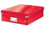 Archivering & Opslag - Leitz Organizer Box Click & Store  WOW Medium Red - 60580026