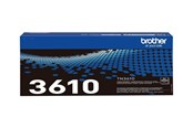 Inkt, toner en verbruiksartikelen - Brother TN3610 - black - original - toner cartridge - TN3610