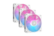 Case Fan - Corsair iCUE LINK RX120 RGB 3-pack - Case ventilator - 120mm - Wit met RGB-licht - 36 dBA - CO-9051022-WW
