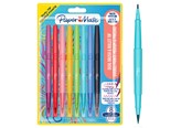 Schrijf- en tekengerei - Paper Mate Flair Dual felt tip pen Assorted Standard colors 8-Blister - 2199386