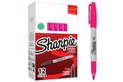 Schrijf- en tekengerei - Sharpie Permanent Marker Fine Magenta 12-Tuck - 2194216