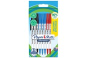 Schrijf- en tekengerei - Paper Mate Kilometrico Recycled M 1.0 mm Assorted Colours 8-Blister - 2187680