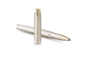 Schrijf- en tekengerei - Parker IM Monochrome Champagne Rollerball F Black ink - 2172955