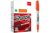 Schrijf- en tekengerei - Sharpie Permanent Marker Fine Orange 12-Tuck - 2025036