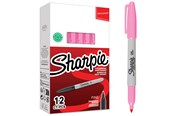 Schrijf- en tekengerei - Sharpie Permanent Marker Fine Pink 12-Tuck - 2025035