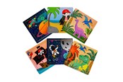Houten speelgoed - LG-Imports Wooden Puzzle (Space Pirate or Dinosaur) (Assorted) - 8101