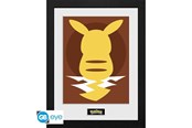 Merchandise - ABYstyle - POKEMON Framed print Pikachu Silhouette 25" - Afbeelding - PFC3698