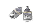Pop, teddybeer en materiaal - Heless Doll Ballerinas Glitter - Silver 30-34 cm - 7481