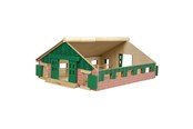 Houten speelgoed - Kids Globe Running stable Wood 1:87 - 610492
