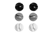 Kabelgoot, Kabelhoes & Kabelbinders - D-LINE Cable Clip Set 2x Black 2x Grey 2x White - EU/CTBASE001