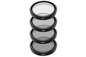 Camera- en lensaccessoires - TELESIN Filter set CPL/ND8/ND16/ND32 for DJI Action 3 / 4 - OA-FLT-005