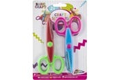 Schrijf- en tekenartikelen - Grafix Scissors 2 pcs shape cut - 100007