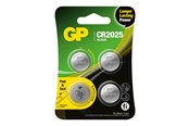 Batterij - GP battery - safety seal - 4 x CR2025 - Li/MnO2 - GPPBL2025184