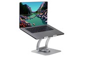 Systeemaccessoires  - Desire2 Laptop Stand Supreme Dual Pivot Plus Silver - D2MAC2SI