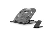 Systeemaccessoires  - Desire2 2in1 Portable Laptop Stand Black 360 Rotatable - D2LAP360BK