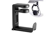 Headphones/Headsets - Desire2 Holder for Headphone / Headset Black Mounted on desk top - D2HOOK