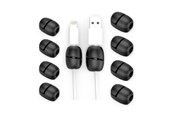Kabelgoot, Kabelhoes & Kabelbinders - Desire2 Deskmate Cable Nuggets Black 10-pack - D2CNUG10BK