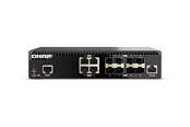 Switch - QNAP QSW-M3212R-8S4T Half-width Rackmount Full 10GbE L2 managed switch (8x 10GbE SFP+ / 4x 10GbE RJ45) - QSW-M3212R-8S4T